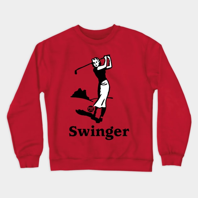 SWINGER Crewneck Sweatshirt by toddgoldmanart